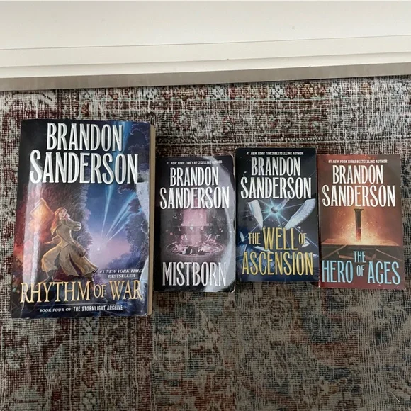 Brandon Sanderson Fantasy Book Set - Picture 1 of 3